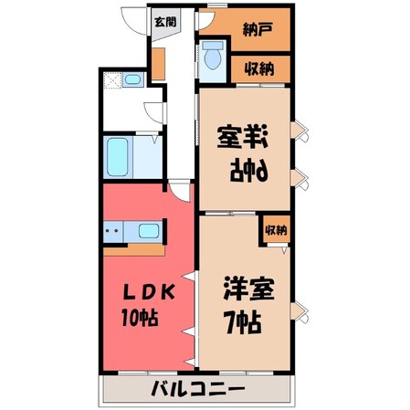 陽東３丁目駅 徒歩13分 3階の物件間取画像